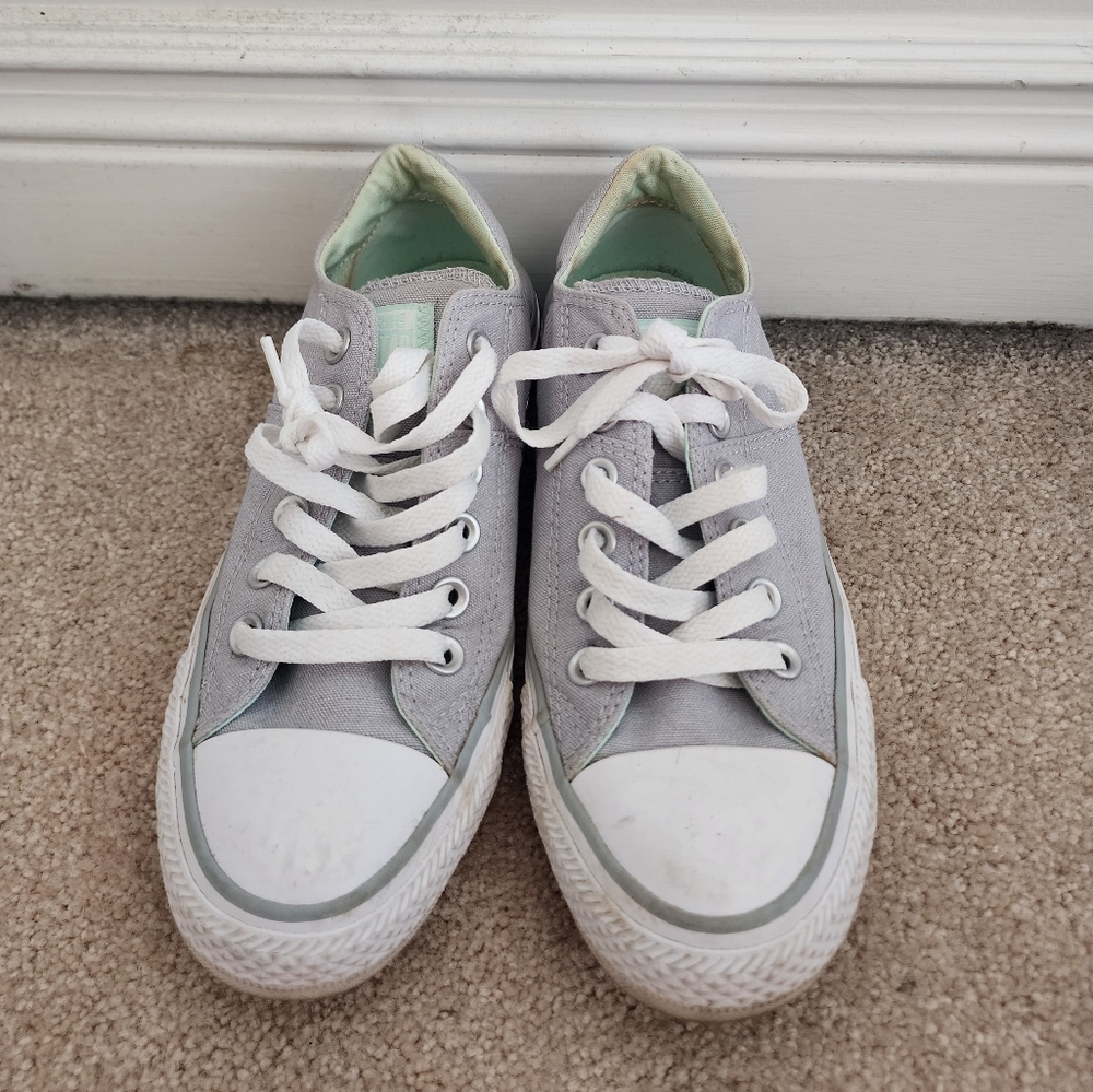 Women's Converse grey shoes size 6.5